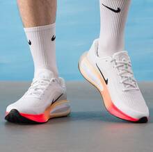 Nike Journey Run Running Shoes - Lightweight, Casual, Simple, Suitable For Training, Long-Distance And Sprinting, Round Toe Support, Men's Size - White, Orange, Black - View 4