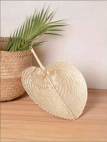 Quạt tre tự nhiên, quạt phong cách Boho, 1 chiếc quạt tre cầm tay dùng để làm mát mùa hè, trang trí nhà cửa, quạt tre đám cưới, quạt lá cọ tự nhiên thủ công, quạt gấp trang trí, đan tay, dùng cho khách mời, cặp đôi, làm mát mùa hè, trang trí nhà kiểu nông trại, quạt tre và mây, làm thủ công cho mùa hè mát mẻ, hoàn hảo cho trang trí tường kiểu nông trại và làm quà tặng cho đám cưới và tiệc tùng. - nhiều màu - Xem 13