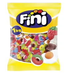 Fini Clear Little Mix, Caramelos de Goma, Ositos Gominola, Coca Cola, Huevos de Chuches, 1 Kg APROX 500U SABOR TOP ORIGINAL  MEZCLA PERFECTA - LITTLE MIX BRILLO 1KG - Ver 3