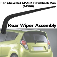 Para Chevrolet SPARK Hatchback Van (M300) 2010/03- Conjunto del limpiaparabrisas trasero Brazo oscilante de la escobilla del limpiaparabrisas trasero - 1 juego - Ver 9