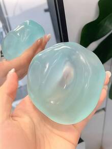 新款麦芽挤压减压魔方玩具，超薄麦芽挤压抗压玩具，1个柔软慢回弹水魔方玩具，葡萄纹理，慢回弹，耐用，适合学生、青少年/成人，是理想的节日惊喜减压礼物、节日/生日礼物、万圣节礼物、圣诞节礼物、平安夜礼物、毛绒玩具、软萌玩具、捏捏乐 - 彩色 - 查看 5