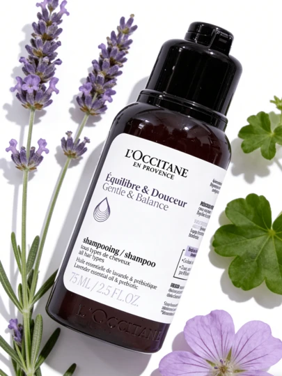 L'Occitane 欧舒丹丰盈蓬松洗发露 75ml，控油，丰盈，72小时持久，不含硅，蕴含薰衣草精油，平衡头皮