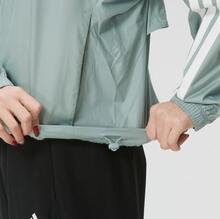 adidas Hyperglam WINDBREAKER 運動健身連帽長袖外套 女款 - 石灰綠 - 查看 5