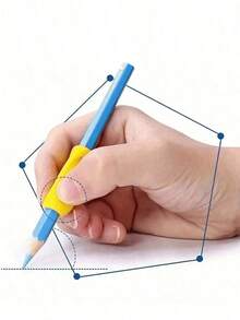 4/8pcs Ergonomic Pencil Grip Set - Colorful Writing Posture Correction Tools, Soft Design To Improve Posture And Comfort, Pencil Holders Great For Writing, Drawing, Office And School Supplies, Relieve Finger Fatigue, Multi-Color Back To School - A - View 5