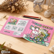 GDTME 1 Page "Various Professional Jobs" Coloring Book, 24 Pages Thick Inner Pages, Recommended For Novice Drawing, 7.87 * 7.87 Inches, Clean And Clear Patterns, Relaxing And Stress Relieving, Valentine's Day Gift Giving, Adult Coloring Book, Good Friend's Drawing Book, Beautiful Music Festival, Small Gifts For Wedding Season - 155 - View 7