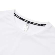 Adidas Climacool Adi365 Solid Color Crew Neck Short Sleeve T-Shirt For Women - White - View 6