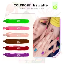 Cherimoya Gel Nail Polish - Multicolor - View 2