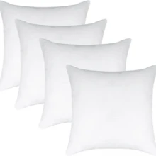 100% Polyester Microfiber Pillow Inserts - All-Space Use, Vacuum-Packed, Easy Care & Durable - White - View 12