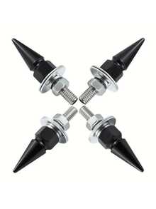Bộ 4 ốc vít gắn khung biển số xe đa năng, phù hợp với hầu hết các loại xe hơi, xe tải và xe máy. - A - Xem 11