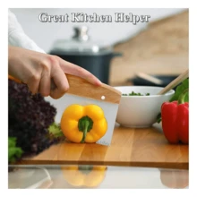 Customizable Engraved Scraper, Can Engrave Name, Date, Birthday, Anniversary And Special Occasions, With Unique Design. This Is A Thoughtful Baking Expert Assistant. Whether It's For Mom Or Grandma, This Is A Special Gift Full Of Love. Birthday, Anniversary, Wedding And Gatherings Can All Become A Bridge To Convey Love, Making Every Moment Etched In The Heart. - Silver - View 4