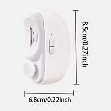 Máy cắt và đánh bóng móng tay điện 2 trong 1 với đèn LED, chức năng chống kẹp, đánh bóng và làm mịn móng, sạc USB, dụng cụ chăm sóc móng đa năng dùng tại nhà và salon, phù hợp cho mọi lứa tuổi, món quà lý tưởng. - nhiều màu - Xem 10