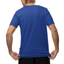 Playera manga corta de algodón, camiseta de hombre para paramédico con estrella de vida - Azul - View 2