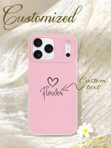 1. Ốp điện thoại màu hồng chống rơi, in hình thỏ Phục Sinh, có thể đựng ảnh, tùy chỉnh tên, tương thích với iPhone 17/17 Pro/17 Pro Max/Air/16/15/14/13/12/11 và các dòng khác, thích hợp làm quà tặng ngày lễ cho bạn bè. - Hồng - Xem 2