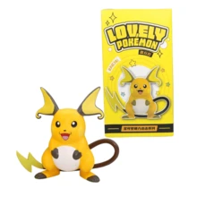pokemon 6款正品可爱系列手办玩具 皮丘 阿罗拉 雷丘 谜拟Q 托戈德玛鲁 动漫人物桌面摆件模型娃娃收藏玩具 原装盒 - 彩色 - 查看 17