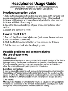 Tagry T17 Wireless Bluetooth Earbuds, Ear-Hook Sports Earphones, In-Ear Waterproof Sweatproof With LED Display, Suitable For Office, Gaming, Fitness, Running - View 6