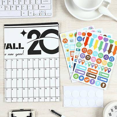 1/2 PCS Jumbo Wall Calendar Planner 2026 | Best Seller | Extra Large (74.2x52.5cm) Color-Coded Organizer For Classroom & Family Schedule | Work/Study Efficiency Tool | Christmas Productivity Gift, New Year Wall Planner, Spring Break Prep, Easter Goal Tracker, Earth Day Activity System, Mother's Day Home Decor, Graduation Planning Board, Spring Organization Essential, Summer Schedule Assistant