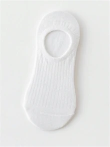 5/10 Pairs Women Striped Invisible Breathable Soft Liner Socks - Multicolor - View 4