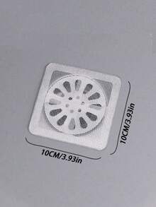 Hair Catcher For Shower And Bathtub - Easy To Use, Drain Filter Stickers, Disposable Drain Covers, Suitable For Shower, Sink, And Laundry, Easy To Stick, Hair Drain Stopper, Disposable Drain Filter, Bathroom Hair Catcher Plug, Drain Cover, Kitchen Sink Filter, Disposable Shower Drain Hair Catcher, Floor Drain Filter Stickers, Bathroom Bathtub Hair Catcher, Back-To-School Bathroom Accessories - Multicolor - View 9
