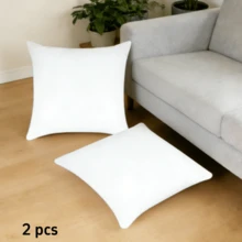 100% Polyester Microfiber Pillow Inserts - All-Space Use, Vacuum-Packed, Easy Care & Durable - White - View 16