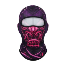 Fabulous Be Xtreme CS25-GT(81-90) 恶魔印花户外骑行面罩 - 彩色 - 查看 13