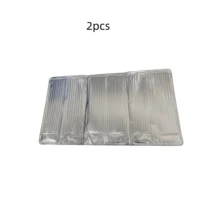 2pcs Stove Splash Guard - Kitchen Cooking Oil Splash Barrier, Aluminum Foil Heat Insulation Board For Gas Stove, Non-Contact Food Splash Screen, Foldable Gas Stove Oil Block, Overflow Protection Device - View 9