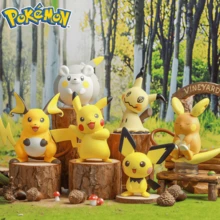 pokemon 6款正品可爱系列手办玩具 皮丘 阿罗拉 雷丘 谜拟Q 托戈德玛鲁 动漫人物桌面摆件模型娃娃收藏玩具 原装盒 - 彩色 - 查看 7