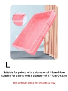 10/50 piezas Forros de plástico desechables universales para jaulas de mascotas, adecuados para jaulas de conejos, jaulas de pájaros, bolsas de arena para gatos, almohadillas para orinar de perros, alfombrillas de limpieza - Blanco - Ver 7