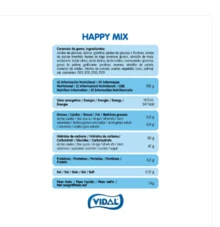 Vidal Doces e Balas - VIDAL HAPPY MIX 1KG - Ver 4