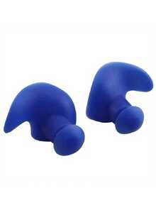 1 Pair Reusable Soft Silicone Noise-Proof Earplugs, Waterproof Swimming Earplugs, Ergonomic Design Classic Texture, Home Soundproof Earmuffs - Multiple Styles - View 5