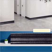 1 miếng nẹp viền tường tự dính kích thước 3.14" x 90.55", thích hợp cho ốp tường phòng ăn và trang trí trần nhà, nẹp trang trí bằng xốp dập nổi, giấy dán tường trang trí nhà cửa - A - Xem 15