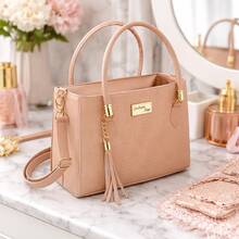 Women Shoulder Bags - 摩卡棕 - 查看 2