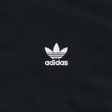 Áo khoác thể thao cổ đứng phong cách retro adidas Originals Adicolor Classics Trefoil phối màu sọc, khóa kéo, logo, kiểu Nhật Bản, mùa thu, dành cho nữ, màu đen. - màu đen - Xem 5