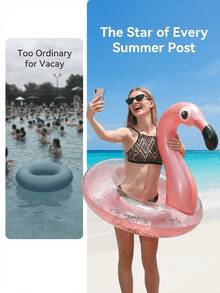 Inflatable, Swimming Pool, Must-Have For Vacation, Travel Accessories, Summer Essentials - Multicolor - View 2
