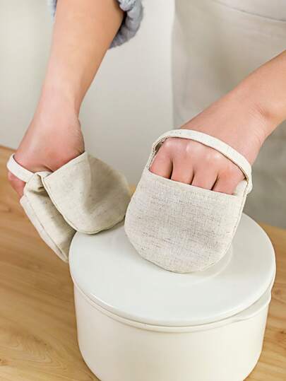 2pcs Thick Insulated Microwave Oven Gloves, Fabric Heat Resistant Oven Mitts, Mini Cooking, Baking And Grilling Gloves, Kitchen Baking Tools, Heat Resistant Pot Holder Clips