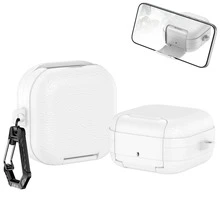 1pc Leather Texture Protective Case Compatible With Apple 2/3/4, Pro 3, Wireless Bluetooth Earphones, Suitable Compatible With Samsung Buds 4/4 Pro, Anti-Drop Earphone Case - Multicolor - View 13