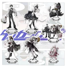 [Flash Discount] 15cm Acrylic Stands For Popular Characters: Monokuma/Hinata Hajime/Shuichi Saihara/ Tanaka. High Transparency, Smooth Edge, Waterproof & Dustproof. Hope's Peak Academy Collectibles, Anime Desktop Ornament, 2026 New Release, Limited Time Promotion, Must-Have For Fan - Multicolor - View 2