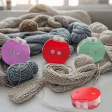 1 件装编织计数器，针数计数器针标记工具塑料编织钩针针法，方便的居家旅行手工工具（透明、红色、蓝色、黄色、绿色、橙色、紫色） - A - 查看 4