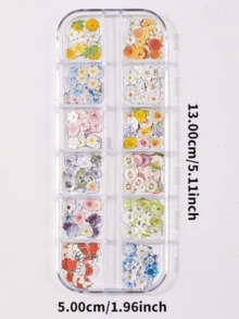 Khoảng 300 miếng/hộp - Hình dán móng tay mùa xuân và mùa hè, Bộ hình dán móng tay hoa nhiều màu sắc, Trang trí móng tay hình hoa cúc, Phong cách cổ điển, dễ thương, ngọt ngào, tươi mới, tối giản, ngọt ngào và cá tính, sang trọng, tinh khiết, Thích hợp cho Ngày Valentine, cuộc sống hàng ngày, Lễ Thất Tích, Giáng sinh. - Nhiều màu - Xem 10