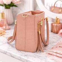 Women Shoulder Bags - 摩卡棕 - 查看 3