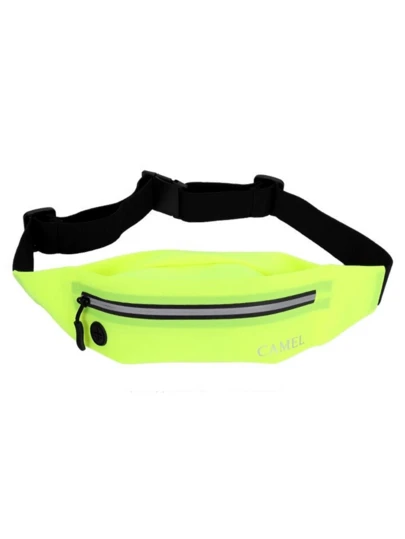 CAMEL CROWN Túi đeo hông thể thao ngoài trời dành cho nam và nữ, thích hợp chạy bộ, có ngăn đựng điện thoại, đai đeo đa năng nhẹ, phù hợp cho các buổi chạy bộ buổi sáng và tập thể dục.