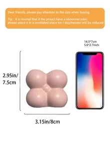1 件装高端甜甜圈造型北欧风浴室梳妆台刷架，化妆刷收纳架，梳子架，粉刷收纳盒，高性价比多功能笔筒装饰设计，大容量，适用于办公室、家居装饰和储物空间。 - A - 查看 7