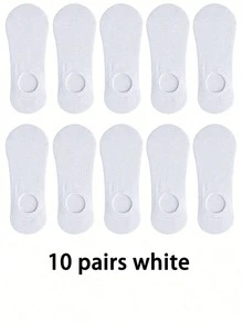 20/10/5/1 Pair Men's Invisible Socks - Casual Thin Boat Socks, Men's Socks, Women's Socks, Black Socks, White Socks, Flat Comfortable, Suitable For Daily Wear, Vacation, Outdoor Activities And Business Occasions - Office Casual Wear Shoes, Suitable For Summer, Short Socks, Men's Short Socks, Gift For Men, Father's Day Gift, Men's Gift - Multicolor - View 19