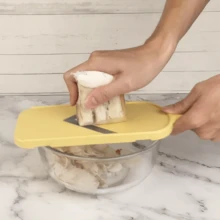 1pc Cabbage Slicer, Salad Shredder, Multi-Function Vegetable Slicer And Cutter, Cabbage Shredder, Black/White, Vegetable Slicer, Cabbage Shredder, Salad Cucumber Potato Slicer, Shredder, Salad Shredder, Vegetable Shredder, Kitchen & Dining Accessories, Vegetable & Fruit Tools, Chopper And Slicer - Multicolor - View 3