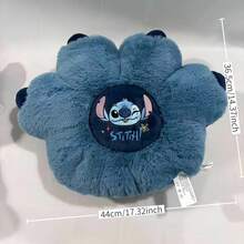 Disney 13.8 Inch Stitch Plush Doll With Flower Crown (Vibrant Colors, Springtime Charm); 17.2 Inch Stitch Paw Plush Pillow; Cute Stitch Plush Doll, Suitable For Children; Lilo & Stitch Toys; Comfortable Plush Pillow; Gift For Girls Birthday - Multicolor - View 10