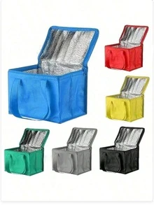 Extra Large Insulated Bag: Keeps Food Warm For Hours - Reusable Grocery Tote, Soft Cooler Bag, Lightweight & Durable With Zipper - Multicolor - View 6