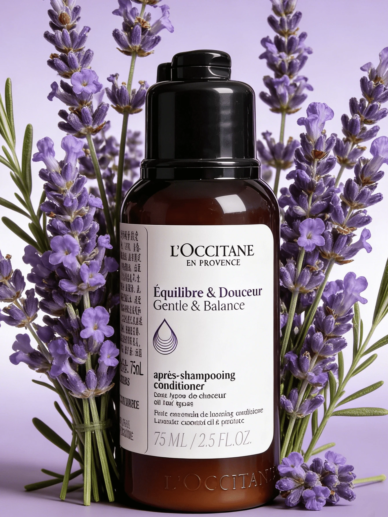 L'Occitane 欧舒丹植物平衡护发素，益生菌舒缓头皮，控油丰盈，天然薰衣草，修护受损扁塌发质，滋养秀发 - 護髮素 - 查看 1