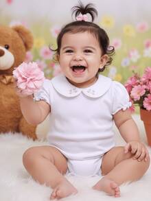 Pure & Posh Baby Baby Girls Bodysuits - 白色 - 查看 7