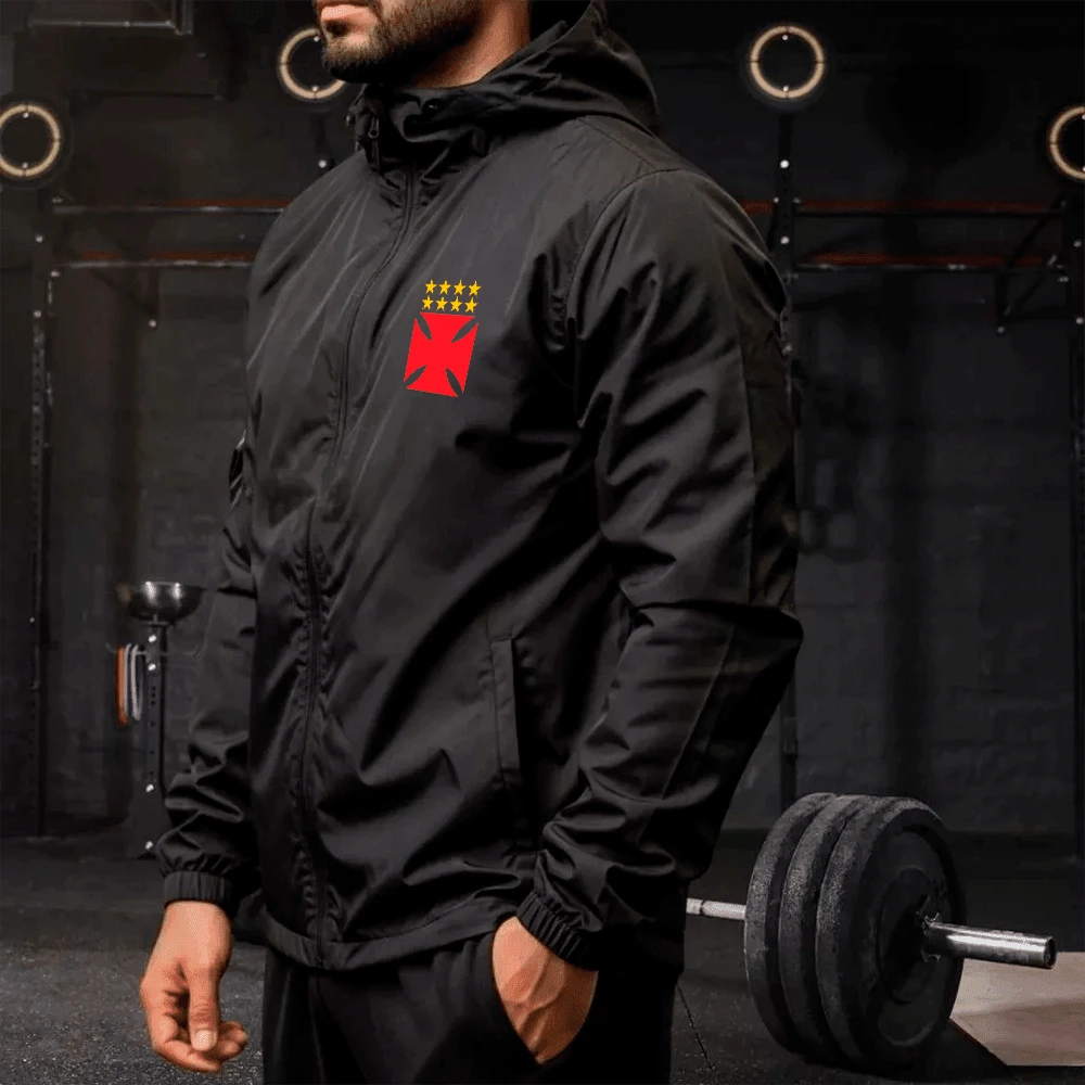 Vasco RJ Men's Waterproof Windbreaker Jacket, Lightweight Tactel, Ideal For Everyday Use And Hiking - Black - View 1