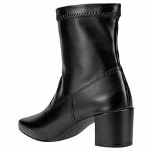 LAZZLU SHOES Women Fashion Boots - 黑色 - 查看 4
