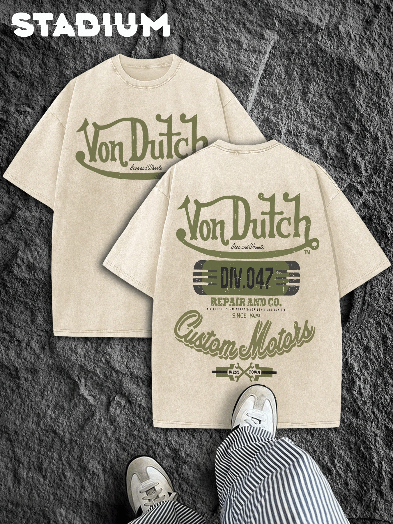 1 PCS [Retro Cotton T-Shirt] High-Quality 100% Pure Cotton Retro Style Printed Men's Off Shoulder Sleeves T-Shirt 230g Thick Heavyweight Washed Short Sleeves, Distressed Pure Cotton Washed Craftsmanship, Spring/Summer/Fall Men Clothes, Regular Fit Shirt, Halloween & Christmas & Thanksgiving Day & Valentine's Day & Pride & Father's Day & Easter & Mother's Day & New Year & Spring Festival, Men's Round Neck Printed Short Sleeve Casual Everyday T-Shirt, They Are Excellent Gifts For Friends And Family, 230g 100% Cotton T-Shirts Feature, A Youthful And Fashionable Design, Graphic Tees Men, Graphic Tees Women, Back To School Shirt, College Essential - 杏色 - 查看 1